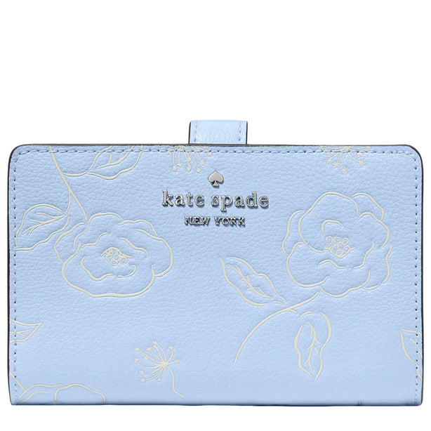 Kate Spade Floral Medium Bifold Wallet - North Star KP025
