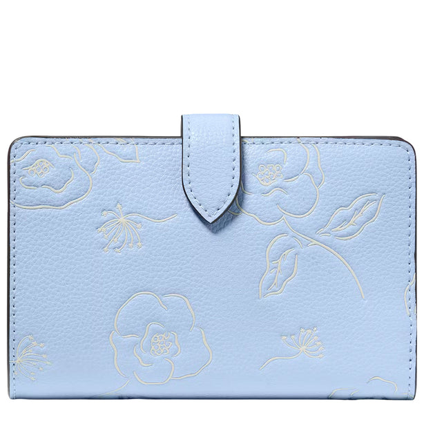 Kate Spade Floral Medium Bifold Wallet - North Star KP025