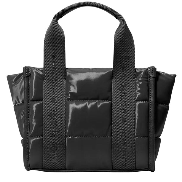 Kate Spade Kip Puffy Mini Tote Bag - Black KM668