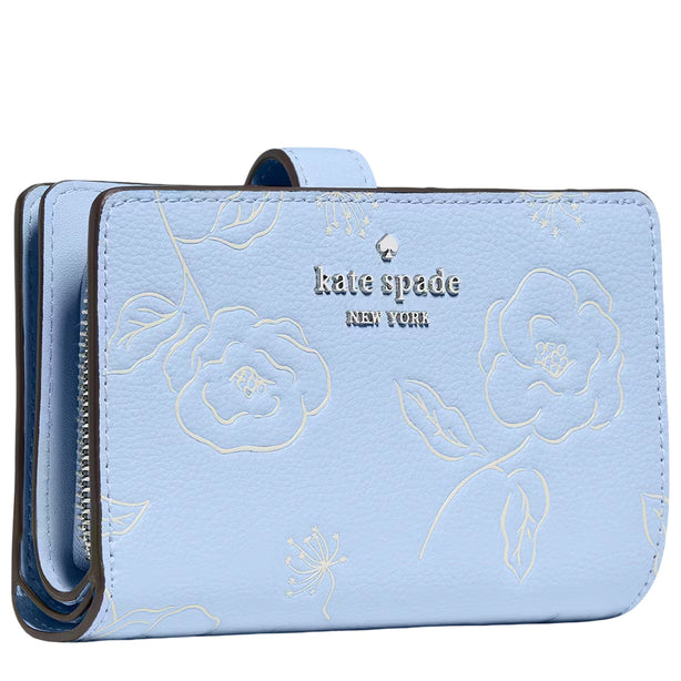 Kate Spade Floral Medium Bifold Wallet - North Star KP025
