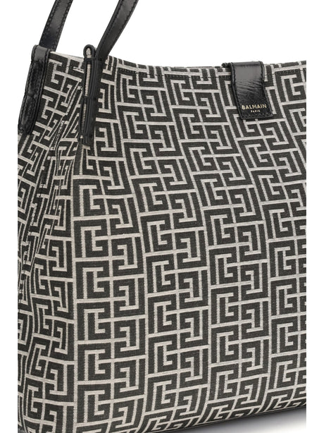 Balmain Medium Tote Bag - Ivoire/Noir