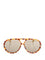 Bottega Veneta Classic Aviator Sunglasses - Brown