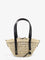 Loewe Paula's Ibiza -Braid Basket Small Iraca Palm Leaf Shoulder Bag - Naturalblack