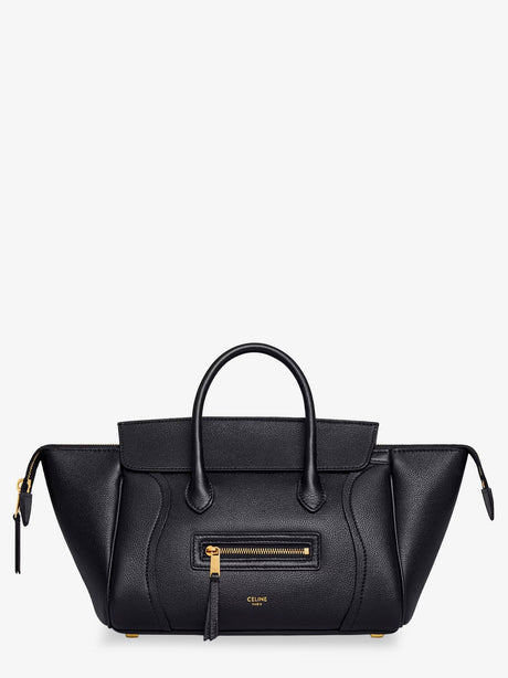 Celine Luggage leather crossbody bag - Black