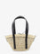 Loewe Paula's Ibiza -Braid Basket Small Iraca Palm Leaf Shoulder Bag - Naturalblack