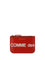 Comme Des Garcons Leather Coin Purse - Red