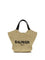 Balmain Mini crochet Tote Bag - Naturel / Noir