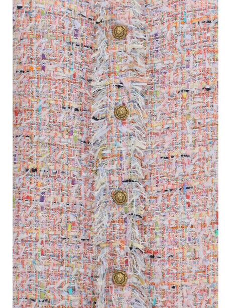 Balmain Tweed Shirt - Multicolor