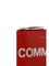 Comme Des Garcons Leather Coin Purse - Red