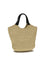 Balmain Mini crochet Tote Bag - Naturel / Noir