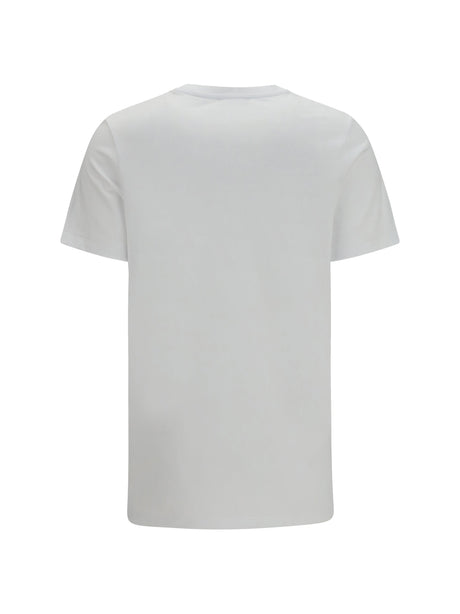 Balmain Cotton logo T-shirt - Blanc/Noir