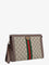 Gucci Ophidia GG fabric clutch - Acero