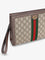 Gucci Ophidia GG fabric clutch - Acero