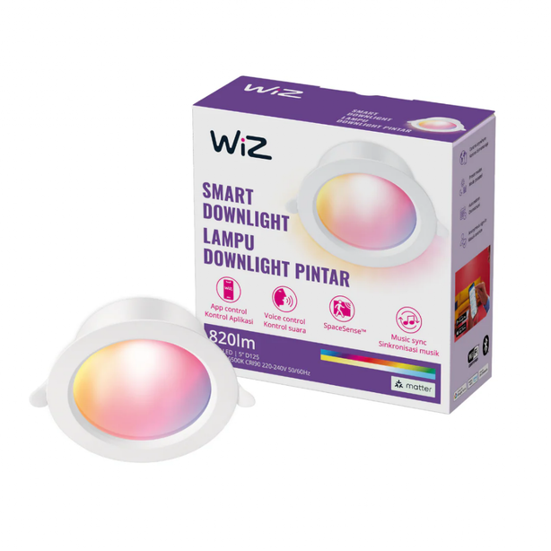 Wiz Smart Downlight RGB 5 Inch -10W