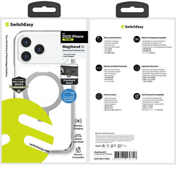 SwitchEasy MagStand M Stand Guard Protective Case for iPhone 17 Pro Max