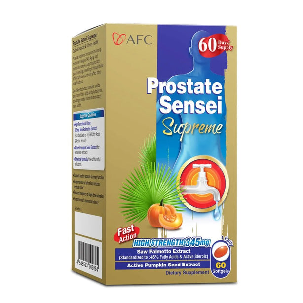 AFC Prostate Sensei Supreme for Difficult Frequent Urination Residual Urine