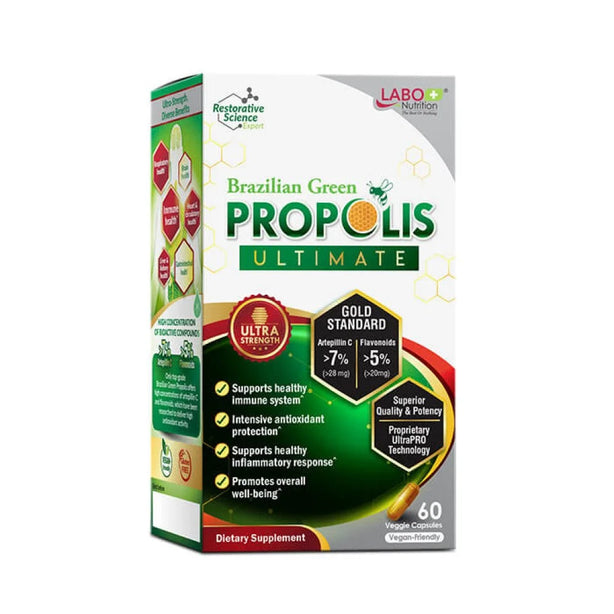 LABO Nutrition Brazilian Green Propolis Ultimate - Immunity Cough Sore Throat