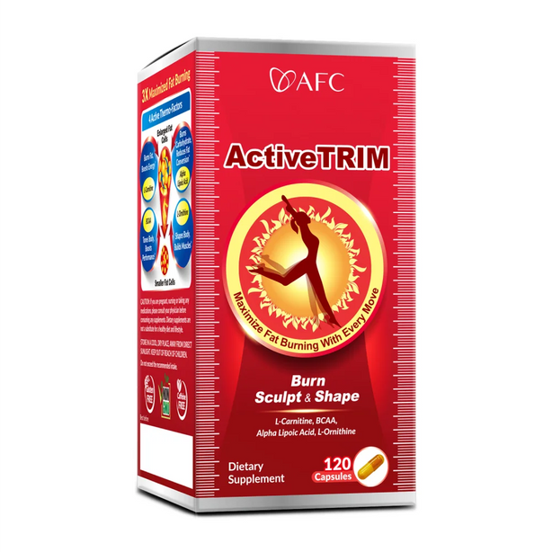 AFC ActiveTRIM Slimming + Fat Burner for Weight Loss. Reduces Calories No Dieting