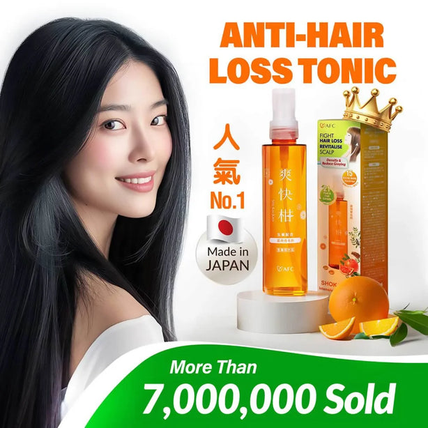 AFC Shokaigan Hair Growth Tonic Anti Hair Loss Promote Scalp Health 150ml