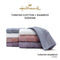 Hallmark Bamboo Cotton Turkish Jacquard Border Towel