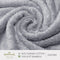 Hallmark Bamboo Cotton Turkish Jacquard Border Towel