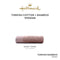 Hallmark Bamboo Cotton Turkish Jacquard Border Towel