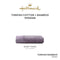 Hallmark Bamboo Cotton Turkish Jacquard Border Towel