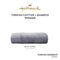 Hallmark Bamboo Cotton Turkish Jacquard Border Towel