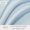Hallmark Classix Smooth Lyocell 1200TC Plain Fitted Sheet Set - Sky Blue