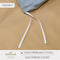 Hallmark Classix Lyocell 1200TC Plain Full Set Bed Linen - Grey