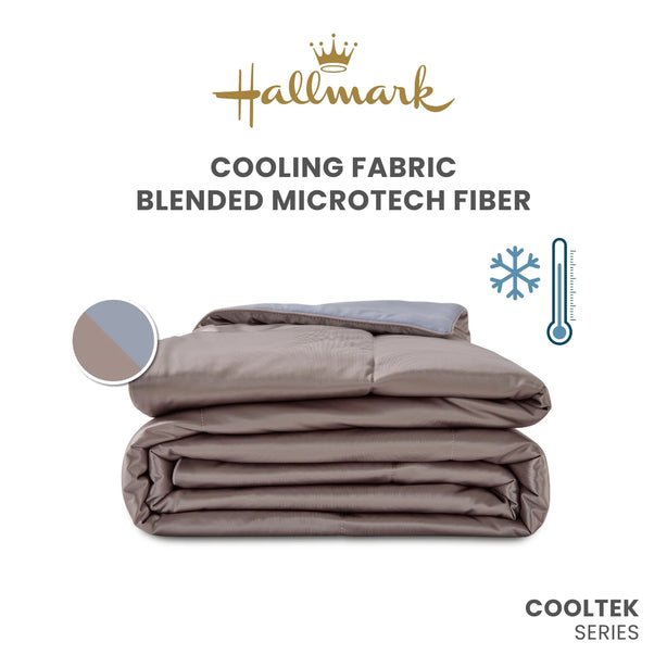 Hallmark CoolTek Fabric Soft-Fiber Quilted Blanket