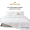 Hallmark 5-Star Hotel Down-Proof Dobby Comfy Fiber Quilt