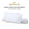 Hallmark 5-Star Hotel Long-Staple Cotton 1200TC Plain Pillowcases & Bolster cases