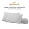 Hallmark 5-Star Hotel Long-Staple Cotton 1200TC Plain Pillowcases & Bolster cases