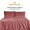 Hallmark Morbida Pure Tencel 1200TC Plain Bed Linen - Red