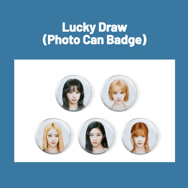 Lucky Draw (Photo Can Badge) (International Shipping)
