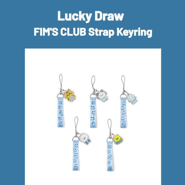 Lucky Draw FIM'S CLUB Strap Keyring(International Shipping)