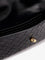Bottega Veneta Andiamo Leather Clutch with Intrecciato Pattern - Black-M Brass