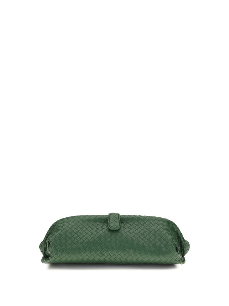Bottega Veneta Lauren 1979 Clutch - Basil-Brass V