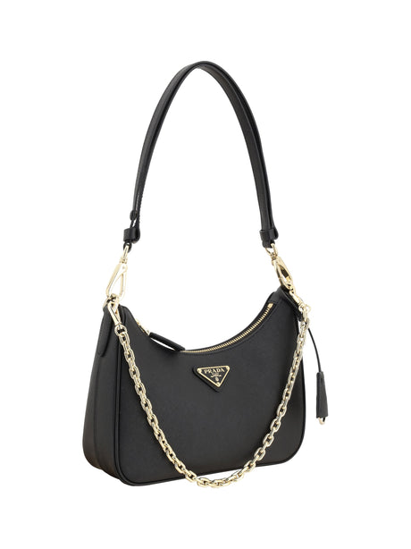 Prada Lux Shoulder Bag - Black 1