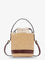 Chloe' Chloé Charms natural fibers bucket bag - Craftybrown