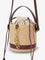 Chloe' Chloé Charms natural fibers bucket bag - Craftybrown