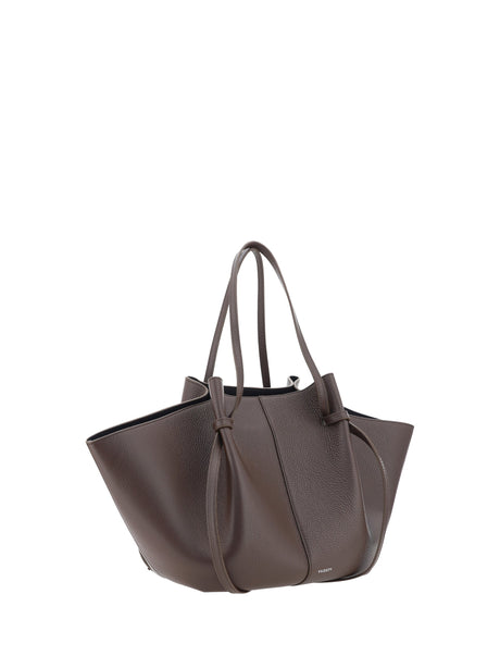 Yuzefi Large Mochi Shoulder Bag - Espresso