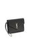 Saint Laurent Leather Clutch - Black