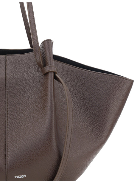 Yuzefi Large Mochi Shoulder Bag - Espresso