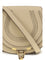 Chloé Small Marcie leather Shoulder Bag - Petal Beige