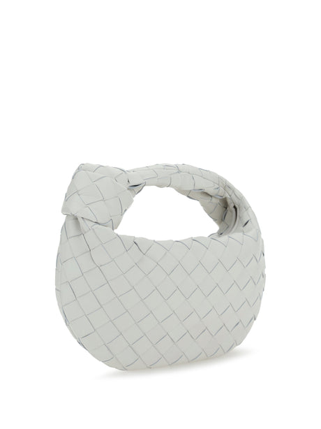 Bottega Veneta Jodie mini Handbag - Chalk-Gold