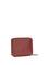Pinko Leather zip-around Wallet - Red Dark-Antique Gold