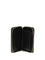 Pinko Leather zip-around Wallet - Black-Antique Gold