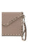 Valentino Garavani Rockstud Pouch in leather - Poudre